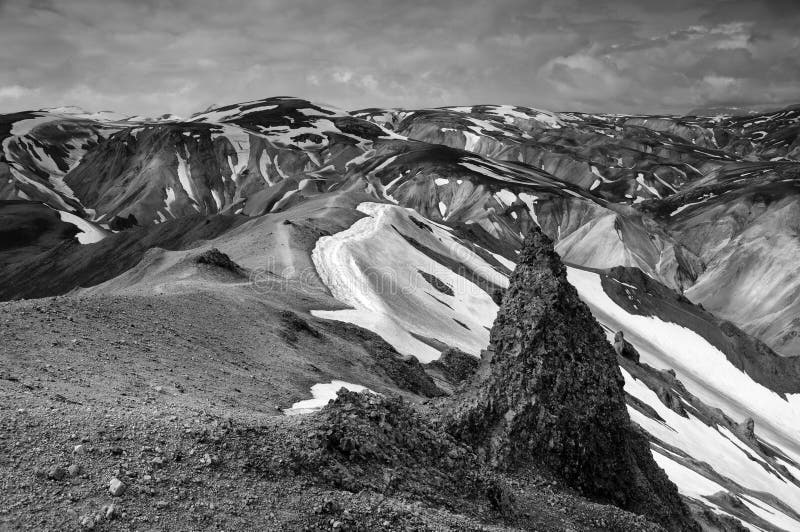 View from Bláhnjúkur, Iceland