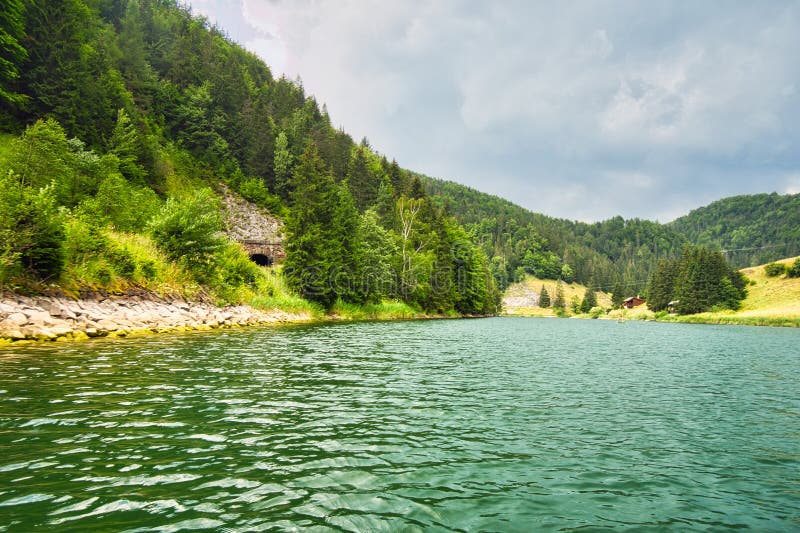 Palcmanska Masa water dam in Slovak Paradise national park