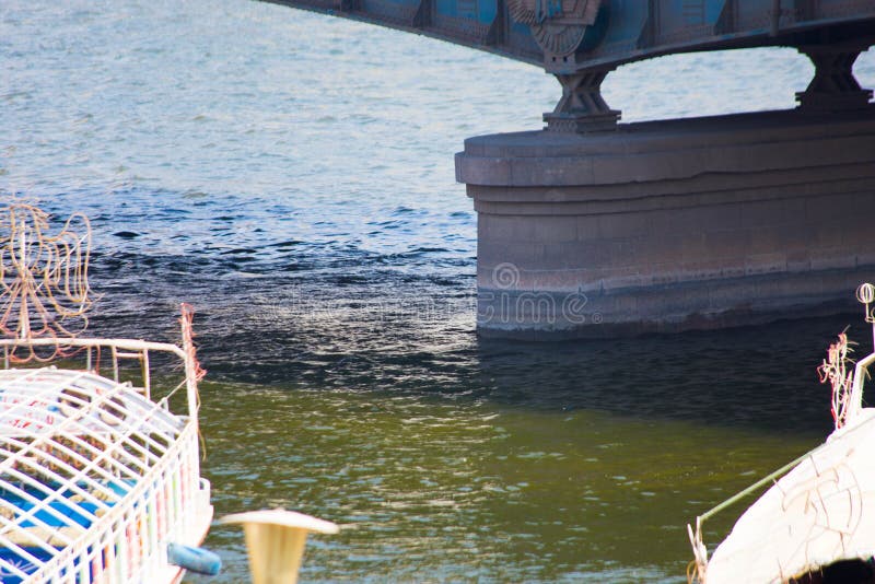 Nile river at Cairo - Egypt royalty free stock photography