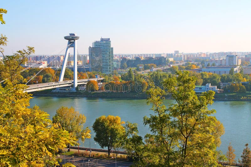 The view from Bratislava castle.