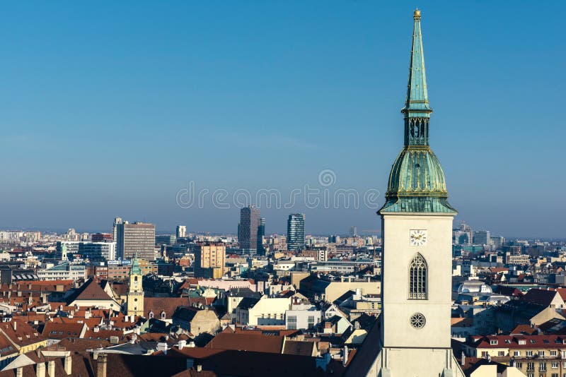 Pohľad na Bratislavu