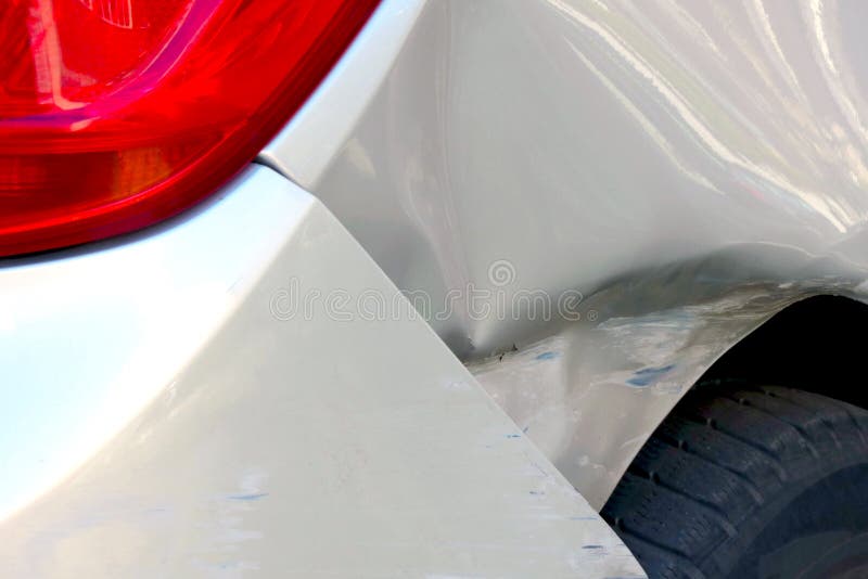 View of Broken Car Fender, Road Traffic Accident. Stock Image Image of smash, brake 244951879