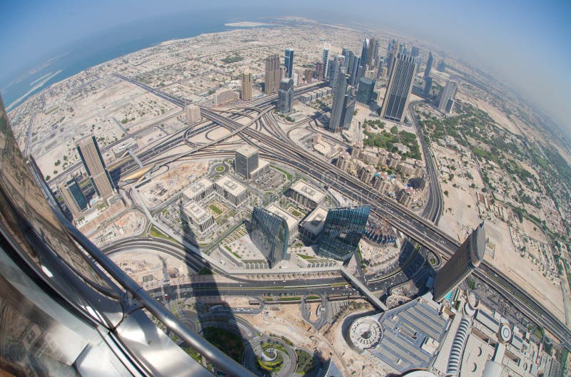 View from Burj Khalifa