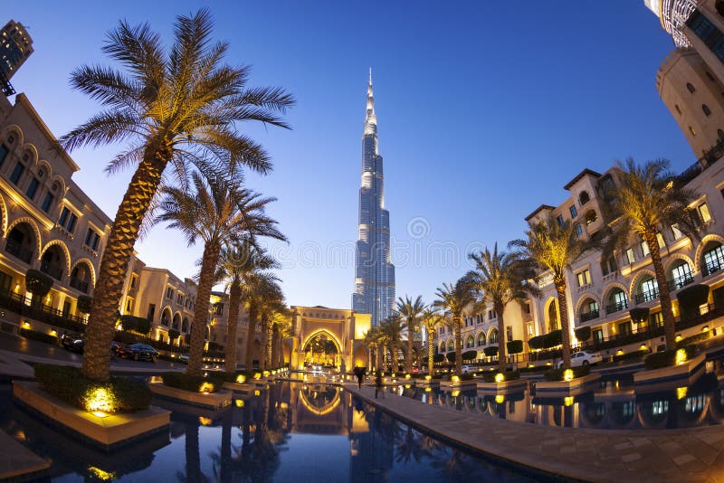 View of Burj Khalifa the tallest building in world