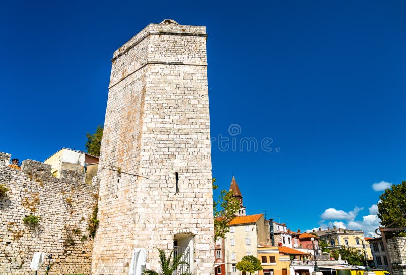 The Captain Tower in Zadar, Croatia Stock Photo Image of holiday