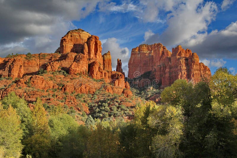 View of Cathedral Rock Sedona Arizona