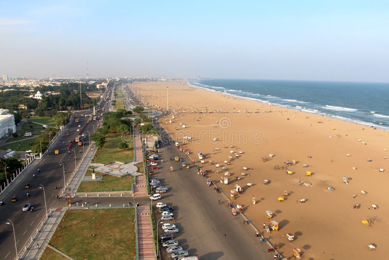 A view From chennai Light house