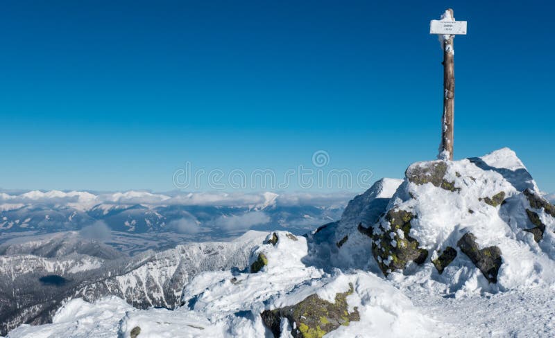 View from Chopok, Slovakia