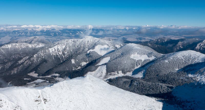 View from Chopok, Slovakia