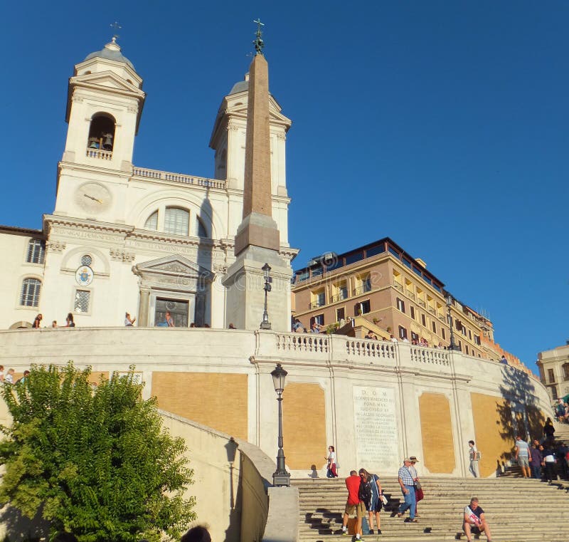 Collection 100+ Images church at the top of the spanish steps Excellent