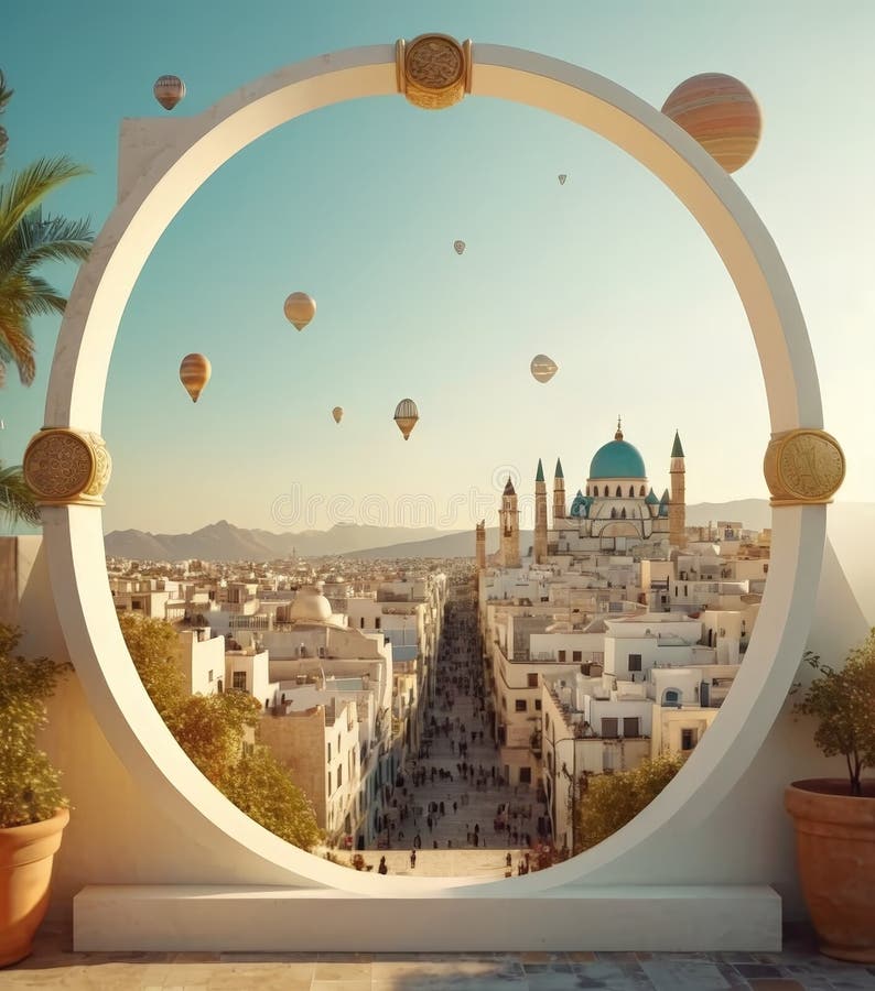 View the city cordoba, spain vector illustration