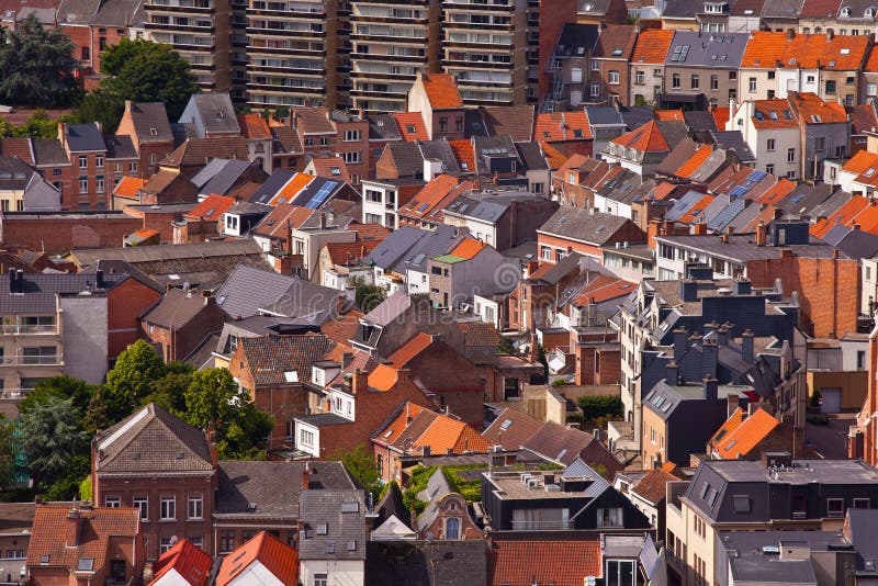 View of the city of Malines (Mechelen)