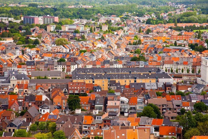 View of the city of Malines (Mechelen)