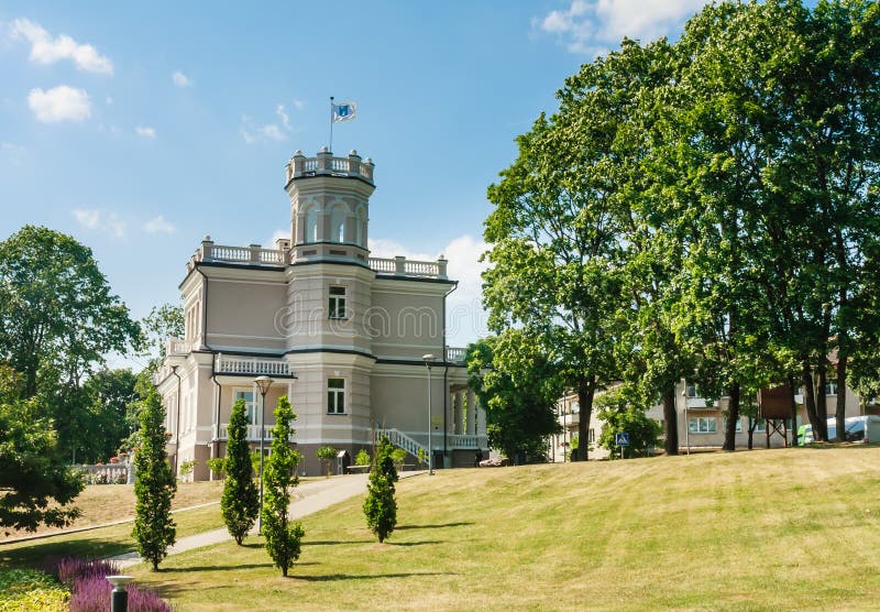 View of City Museum. Druskininkai royalty free stock image View of City Museum. Druskininkai royalty free stock image