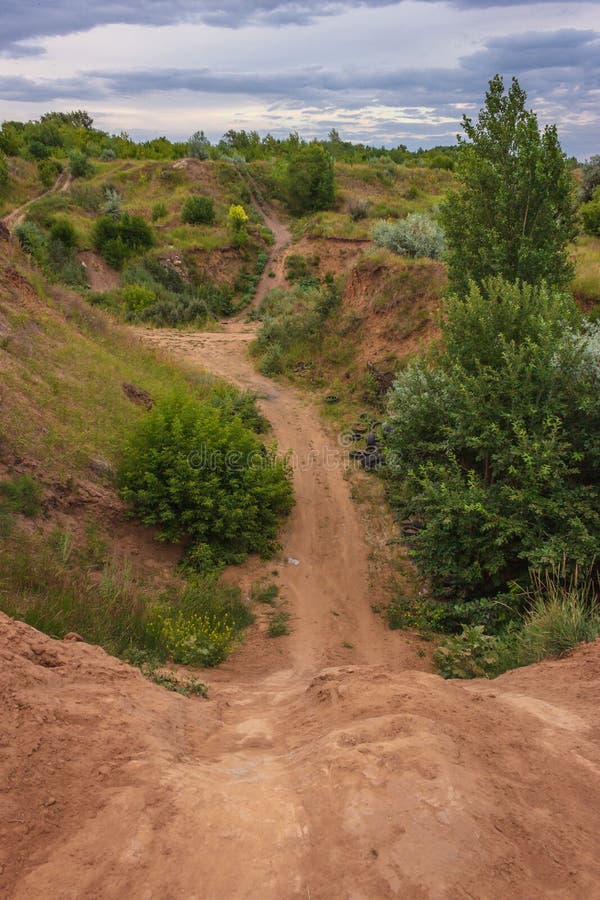 Clay road stock image. Image of texture, earth, road 45110071