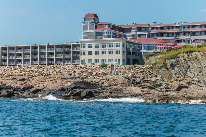 Cliff House Hotel in Ogunquit, Maine Stock Image Image of tourist, landscape 103574863