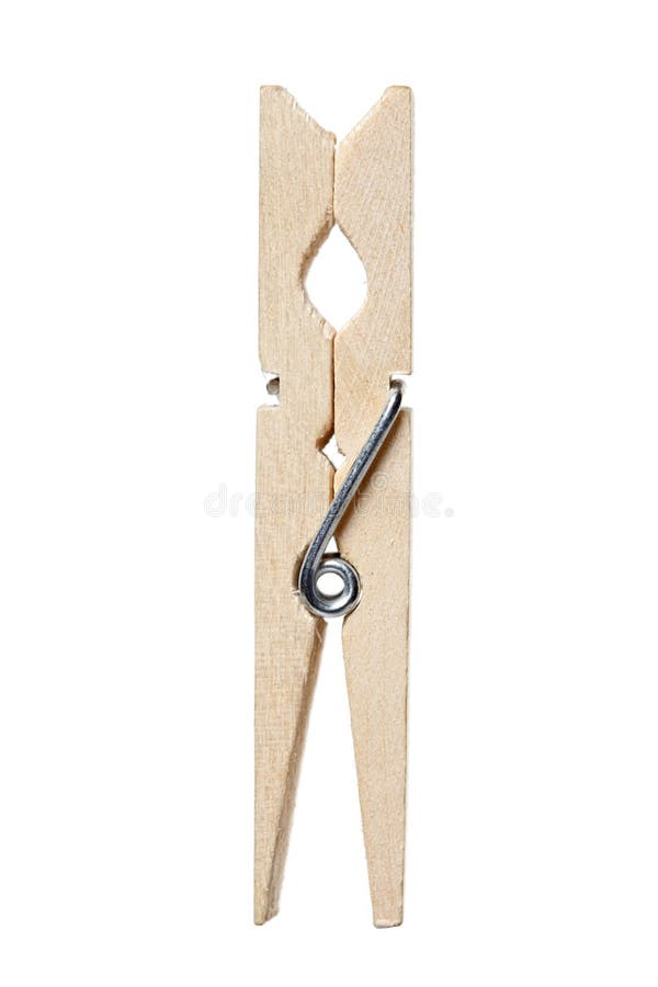 Wooden clothespin stock photo. Image of laundry, clothes - 1010566