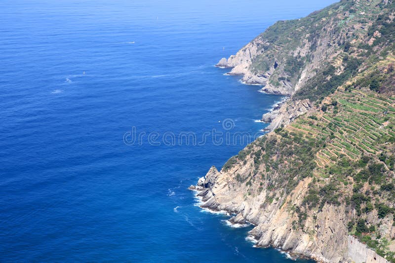 View on the Cost of Cinque Terre Stock Photo Image of cirque, sightseeing 27493594