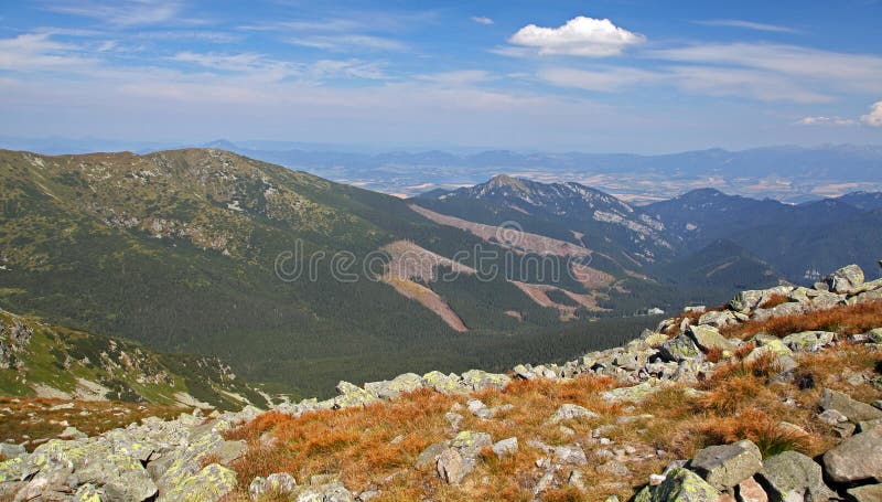 View from Derese - Low Tatras, Slovakia