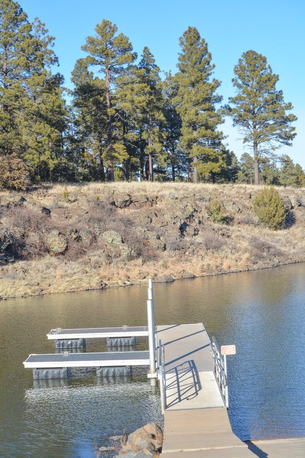 Wilderness Dock And Boat Ramp Stock Photo - Image of 