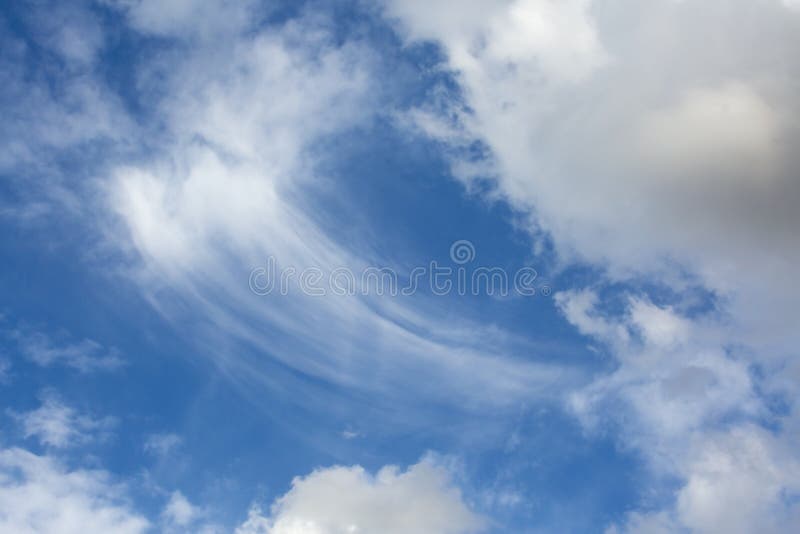 Dramatic cloudy Skies backgrounds royalty free stock photography