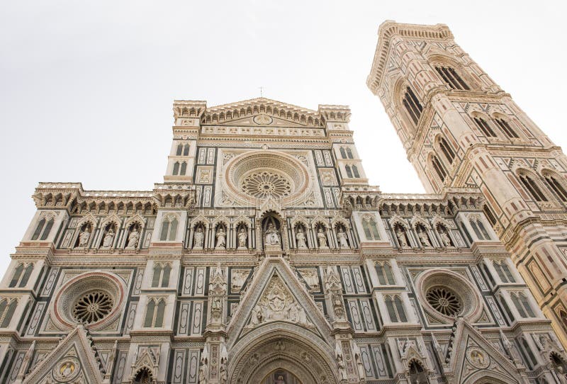 View of the Duomo and Giotto s bell tower. Florence