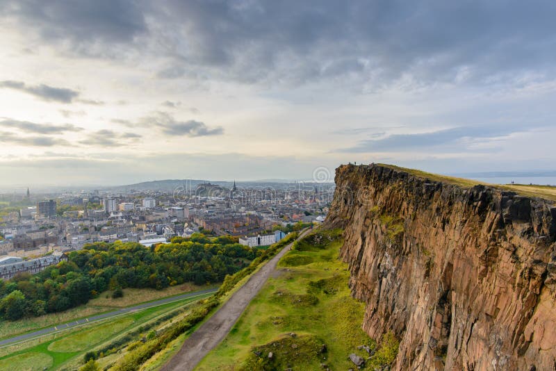 The view of Edinburgh from Arthur s seat