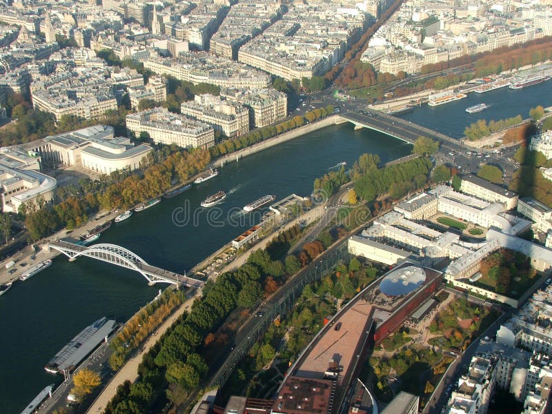 View from the eiffel tower