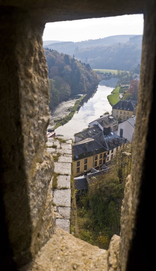 View from embrasure