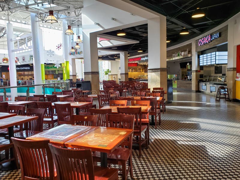 Mall Cafeteria editorial stock photo. Image of facade 174167223