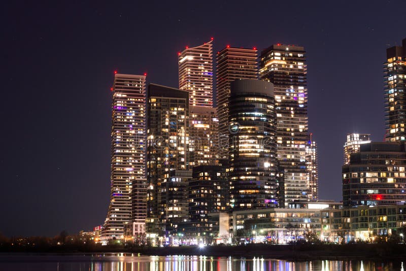 View at Etobicoke skyline stock photo. Image of cityscape 244213548