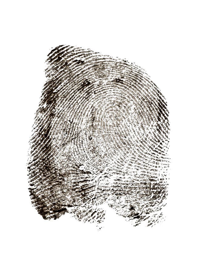 Fingerprint Printing Stock Illustrations 849 Fingerprint Printing