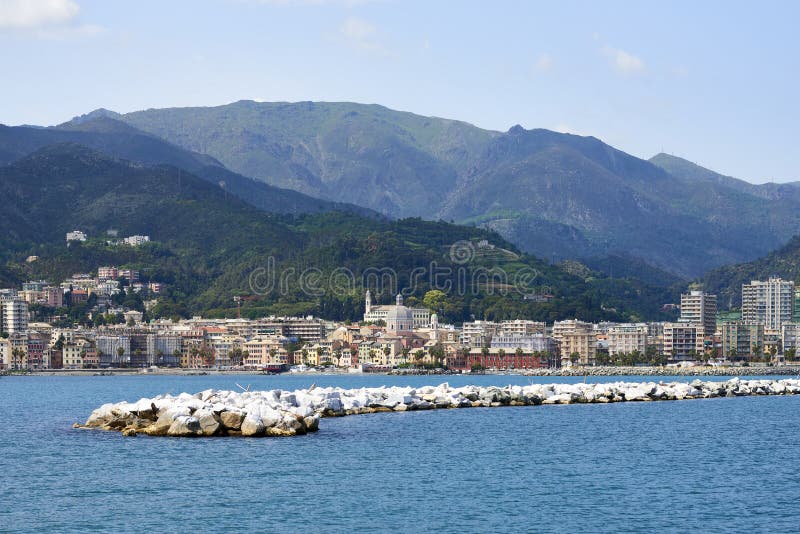 View Of Genova Pegli Stock Image Image Of Facade Building 86284003