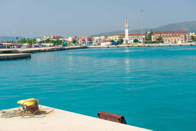 View of the Greek island of Zakynthos