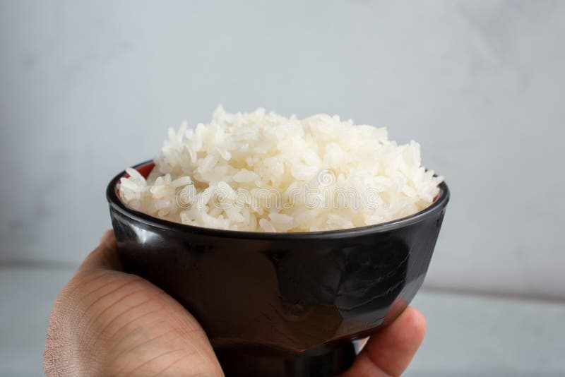 White rice bowl stock image. Image of house, asian, starch 238155887