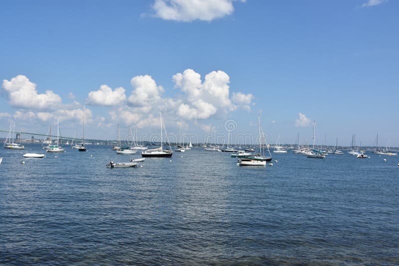 View of Harbor from Jamestown, Rhode Island