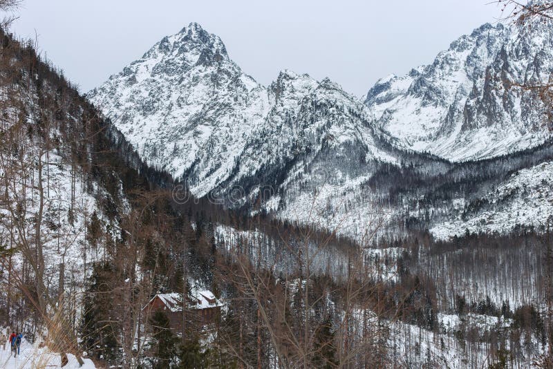 View of the High Tatras mountains.