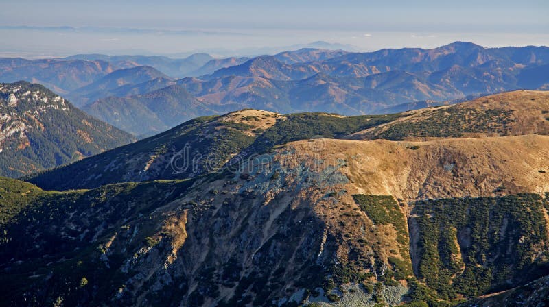 View from hill Chopok