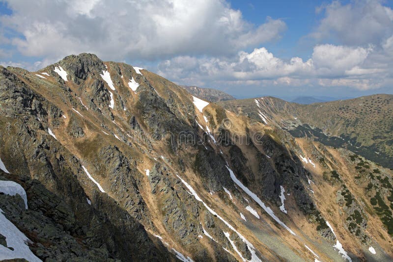 View from hill Chopok, Slovakia