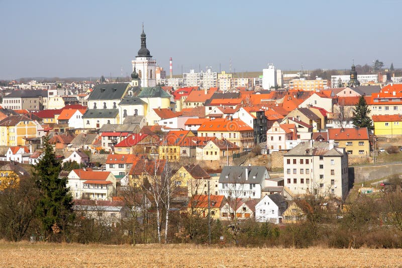 View on historical town