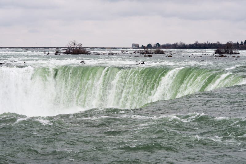 View of the Horseshoe Fall, Niagara Falls, Ontario, Canada Stock Image