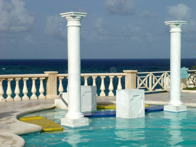 A view of a hotel in Barbados