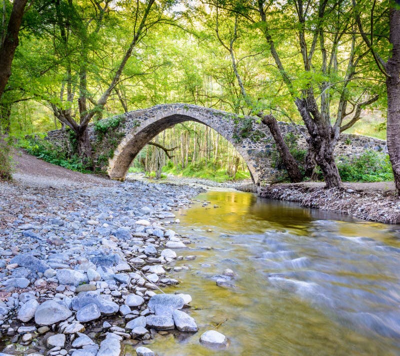 A view kelefos bridge,cyprus