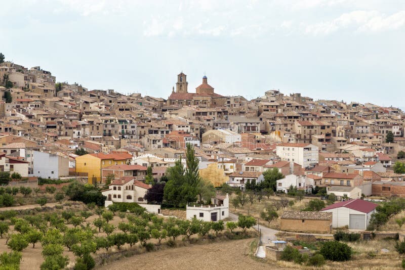 View of La Fresneda in Teruel