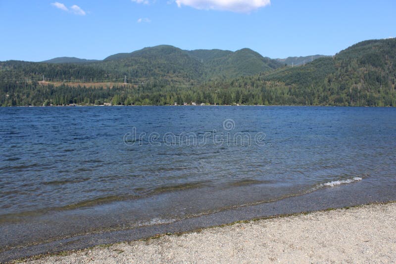 A Panoramic View of Lake and Northshore Stock Photo Image of