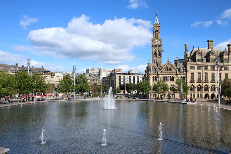 Bradford City Centre - HDR stock image. Image of apex - 6086661