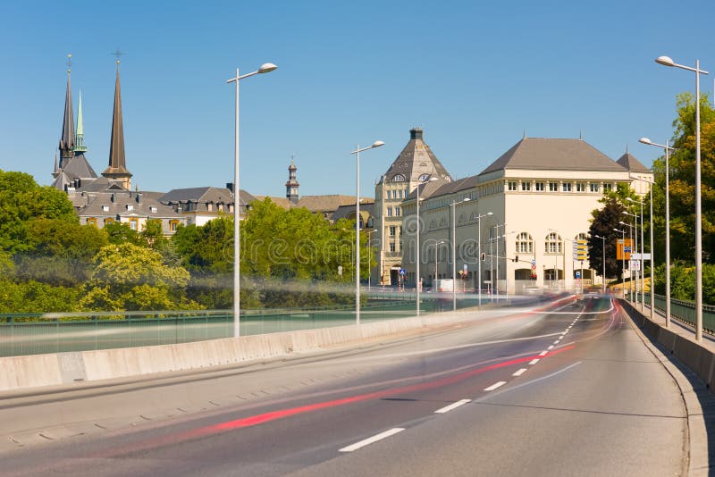 View of Luxembourg city royalty free stock photo View of Luxembourg city royalty free stock photo