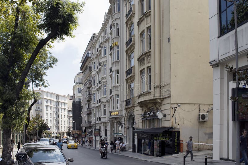 View Of A Main Street Called Abdi Ipekci Avenue In Nisantasi