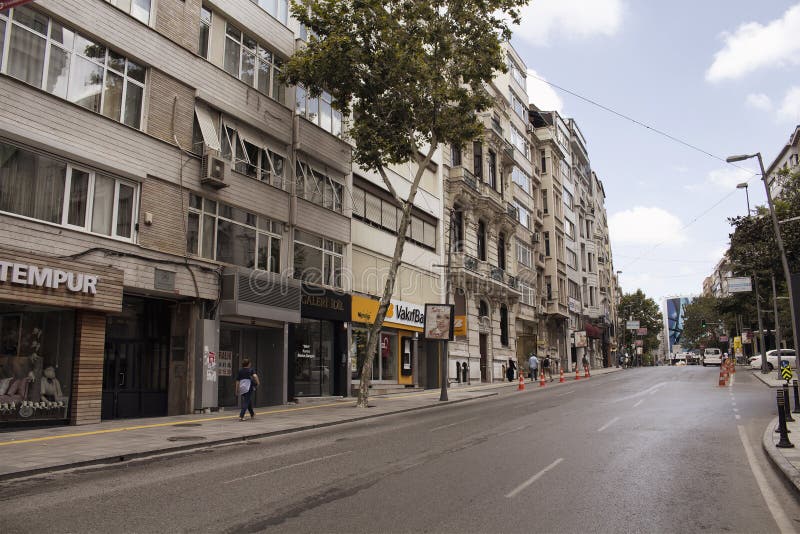 View Of A Main Street Called Abdi Ipekci Avenue In Nisantasi