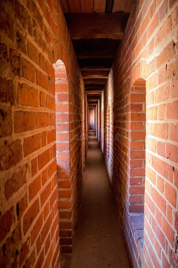 View of Malbork Castle - Stock image stock photo